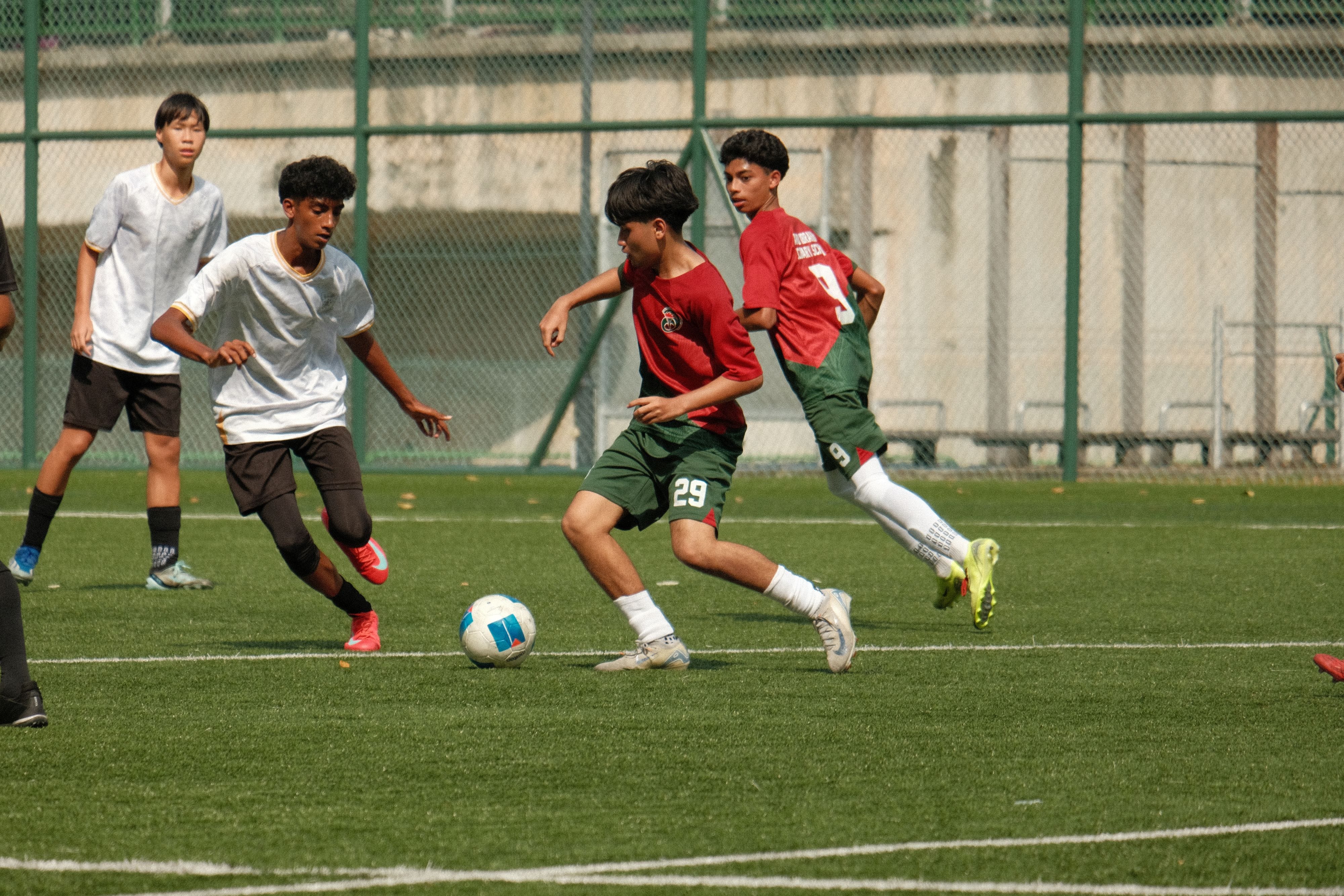 Photo of ahmad ibrahim football team in a match